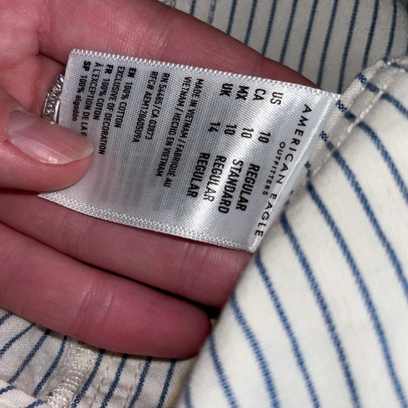 AEO Stripped Pants - Picture 3 of 4